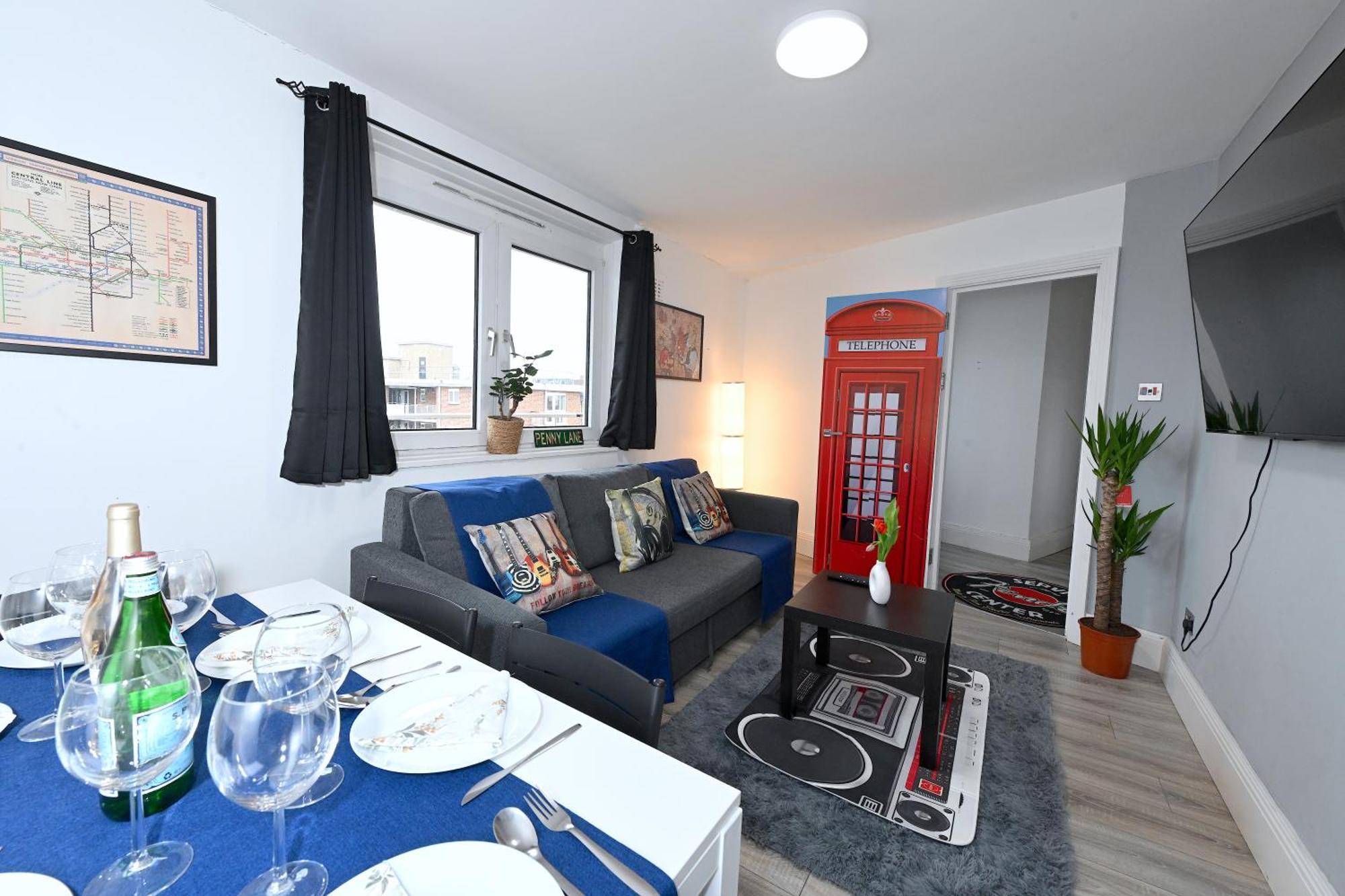 Superb 4 Bedroom Flat In The Heart Of Camden Town London Bagian luar foto