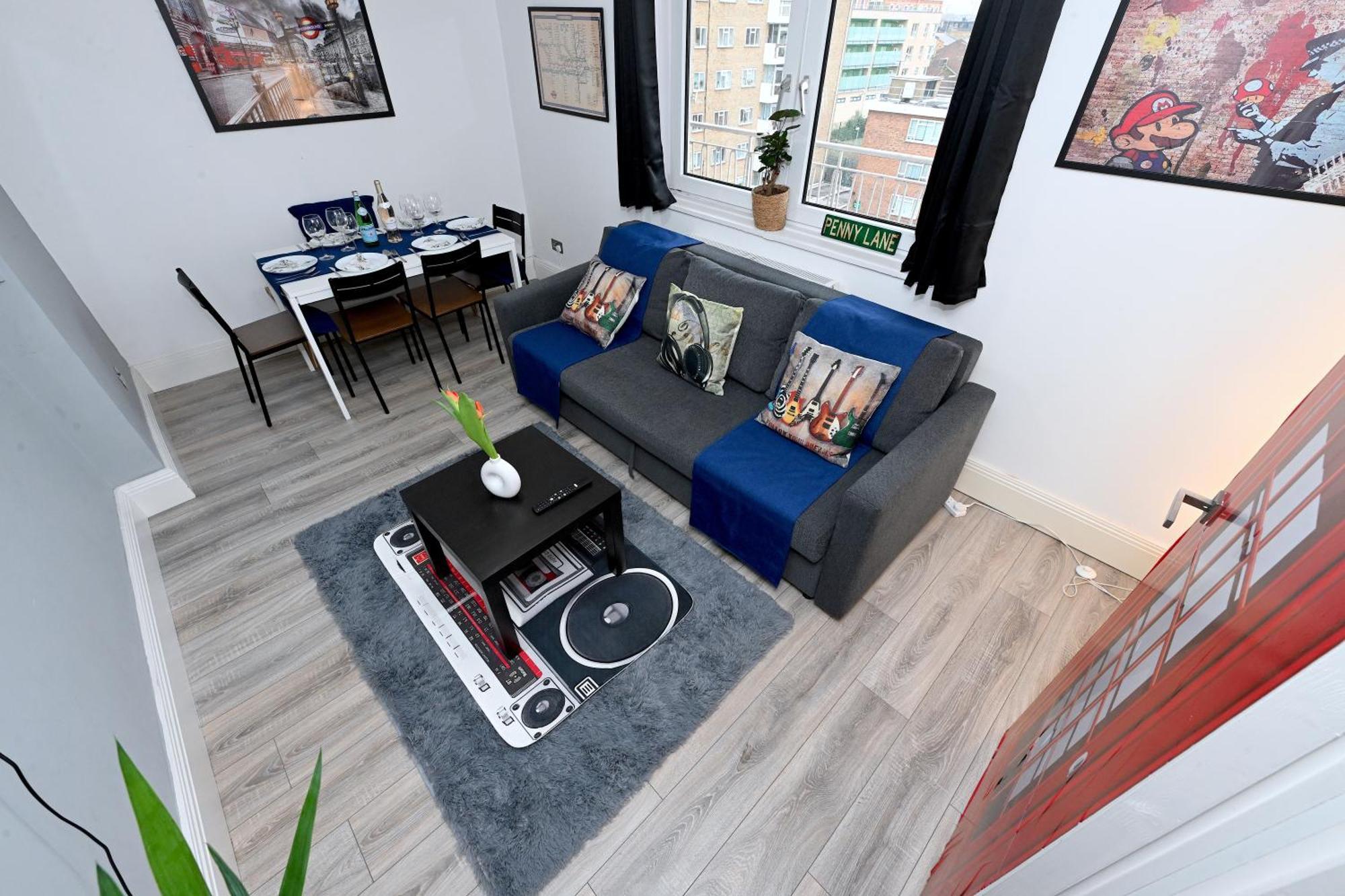 Superb 4 Bedroom Flat In The Heart Of Camden Town London Bagian luar foto